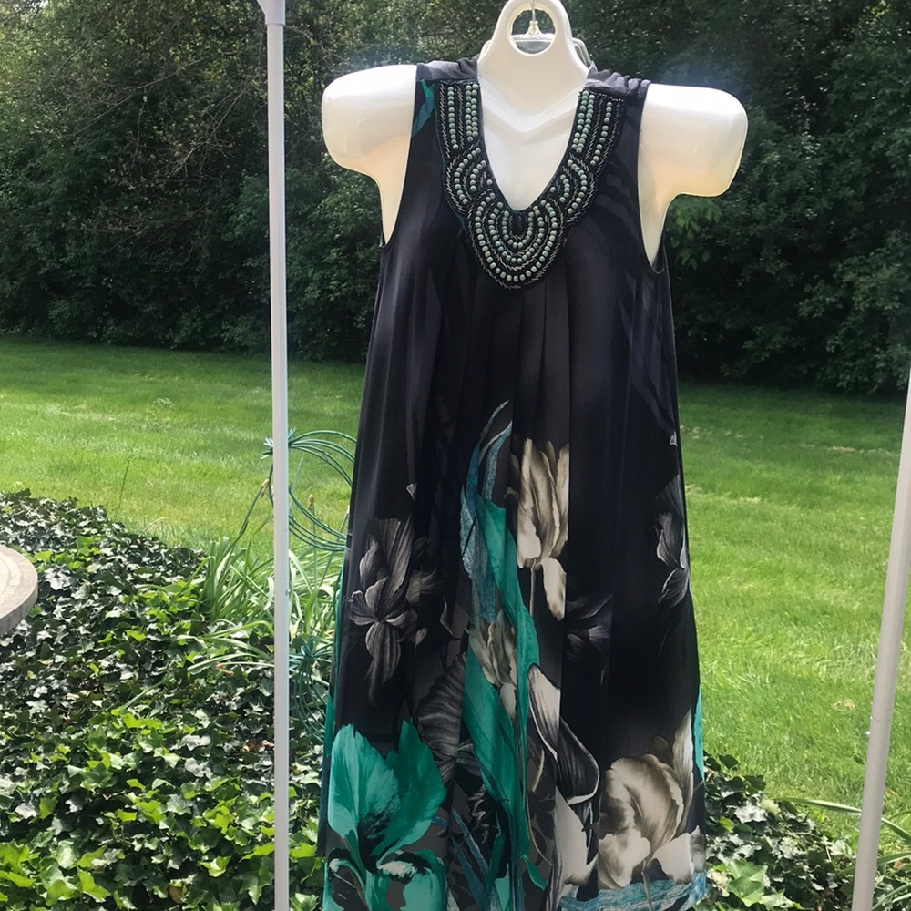 Sandra Darren Flora Sleeveless Dress